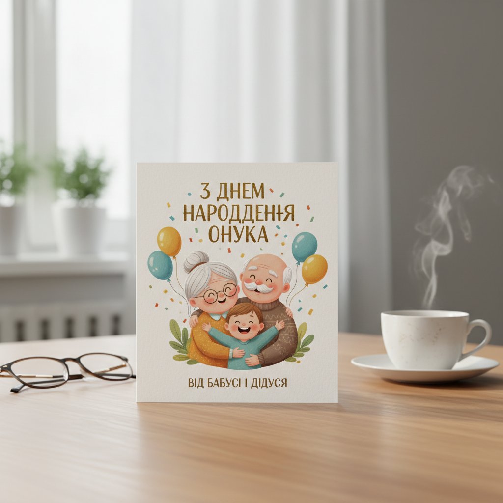 картинки с днем рождения внука от бабушки и дедушки с днем рождения внука