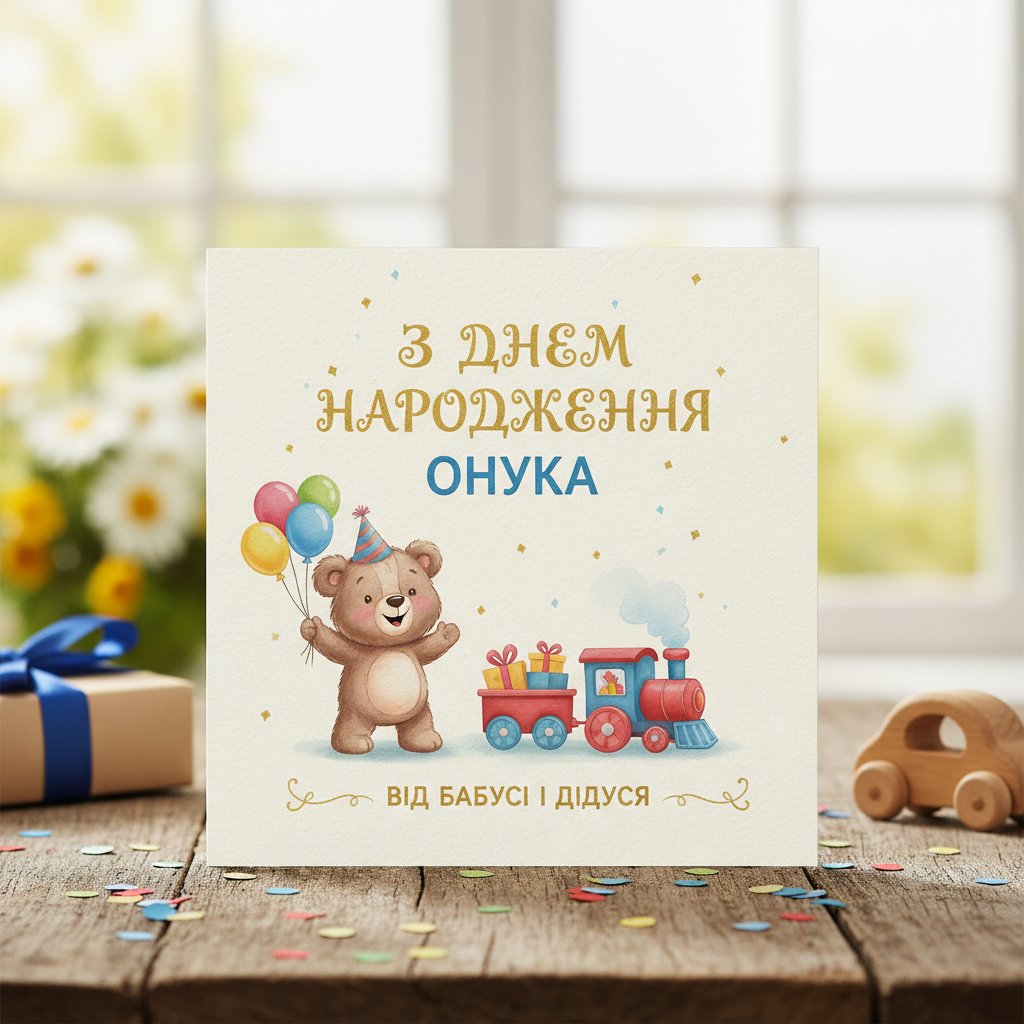 картинки с днем рождения внука от бабушки и дедушки с днем рождения внука
