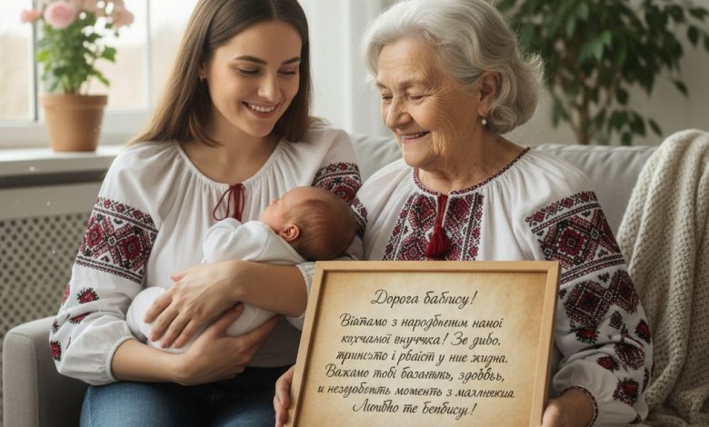 поздравления бабушке с рождением внучки в прозе