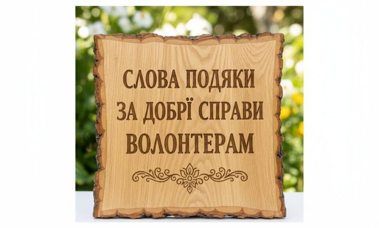 слова благодарности за добрые дела волонтерам