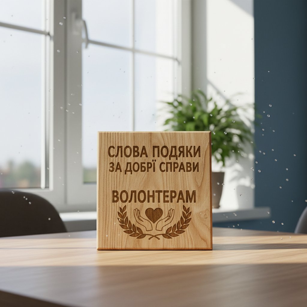 слова подяки за добрі справи волонтерам