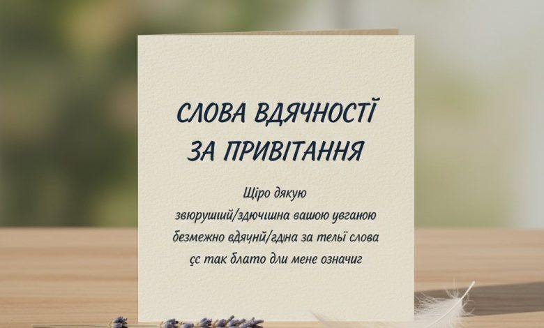 слова благодарности за поздравления