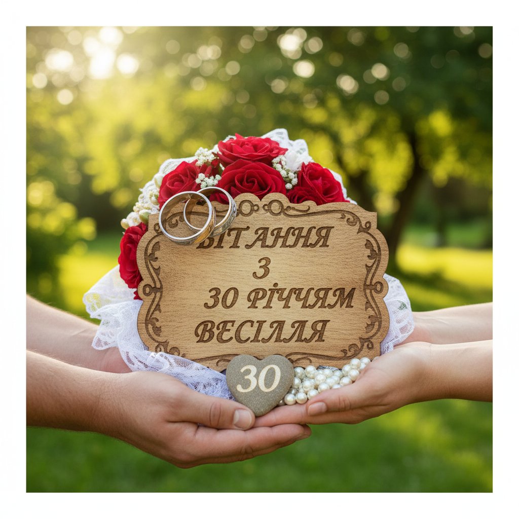 поздравления с 30-летием свадьбы
