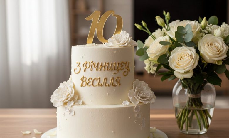 с годовщиной свадьбы 10 лет