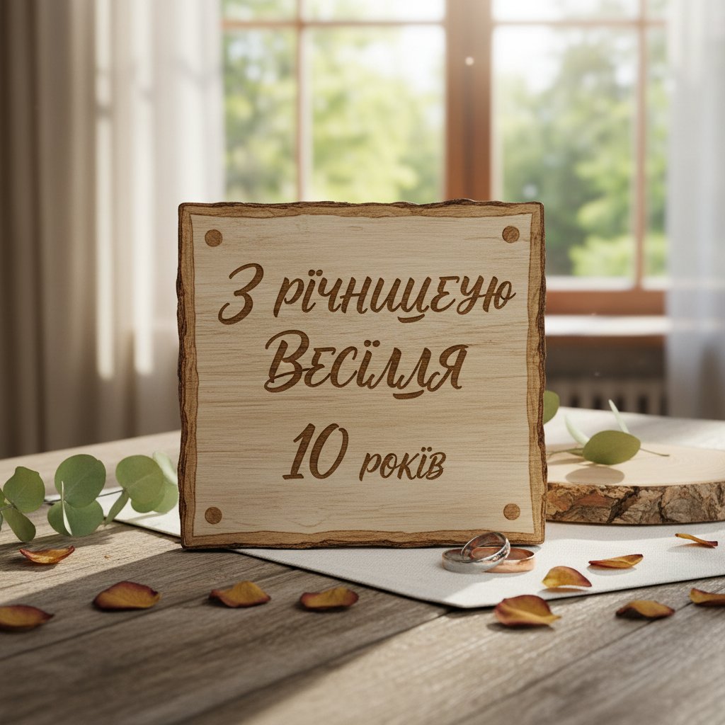 с годовщиной свадьбы 10 лет