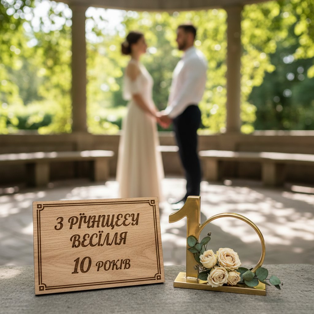 с годовщиной свадьбы 10 лет