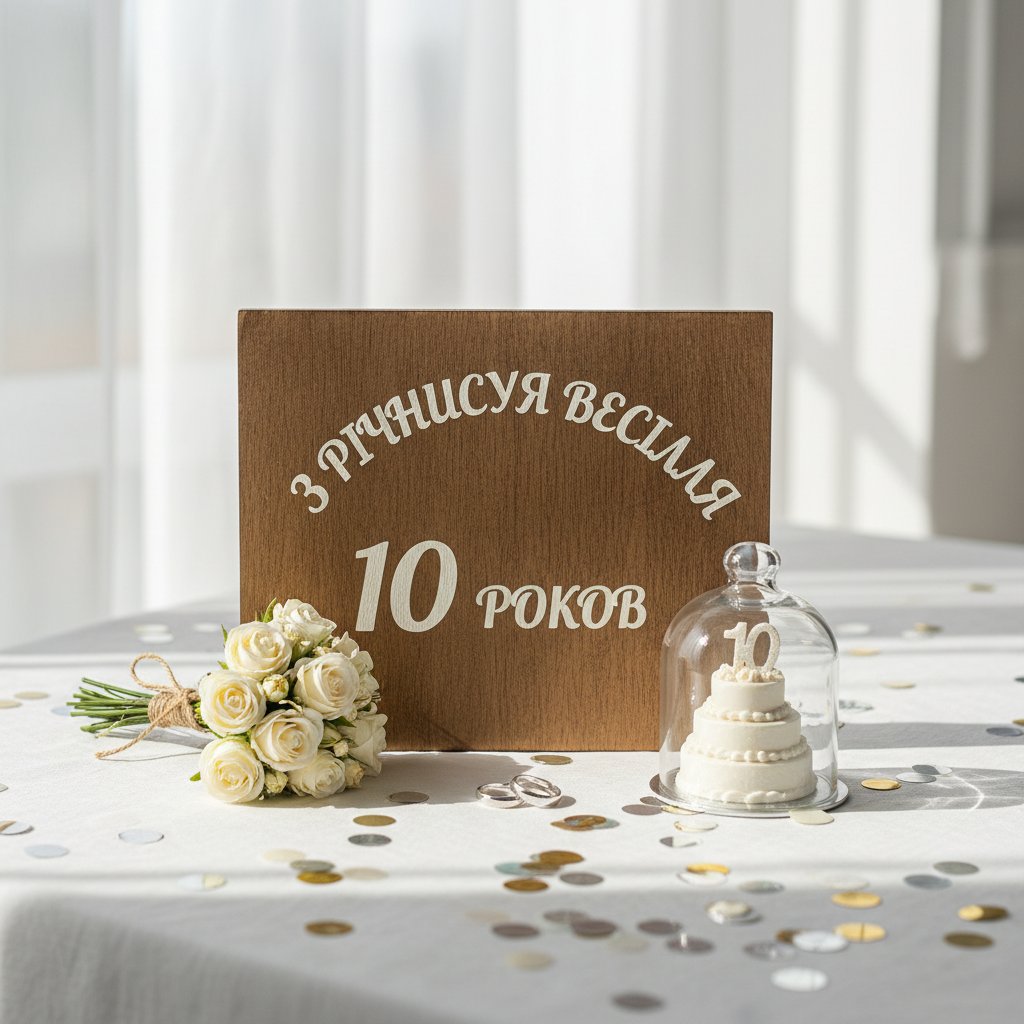 с годовщиной свадьбы 10 лет