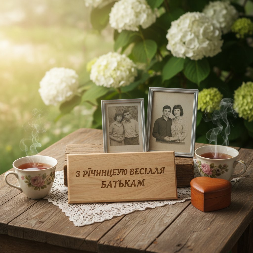с годовщиной свадьбы родителям