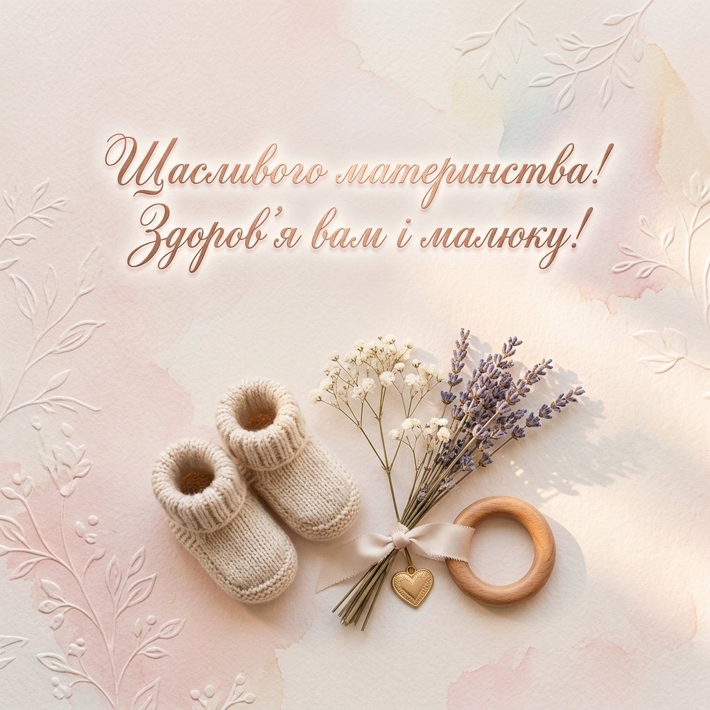 Найкращі привітання молодій мамі