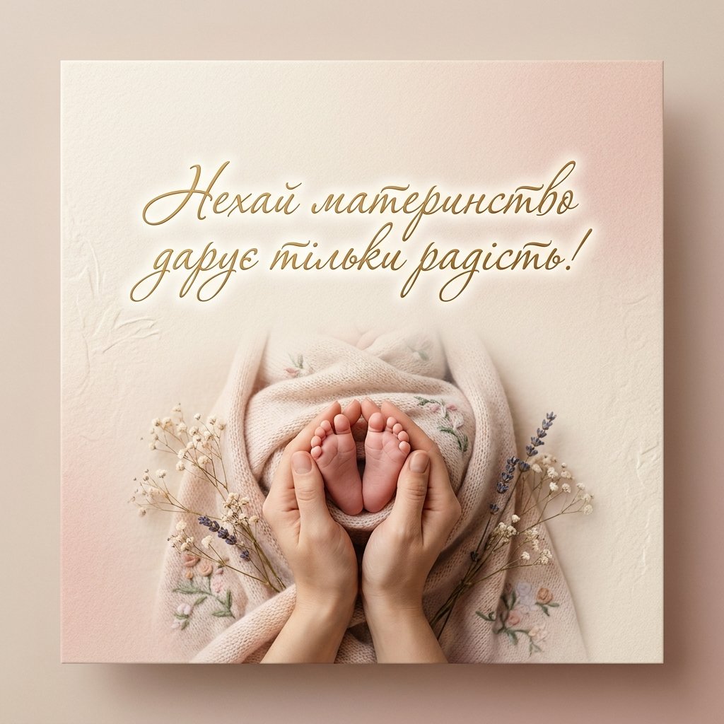 Найкращі привітання молодій мамі