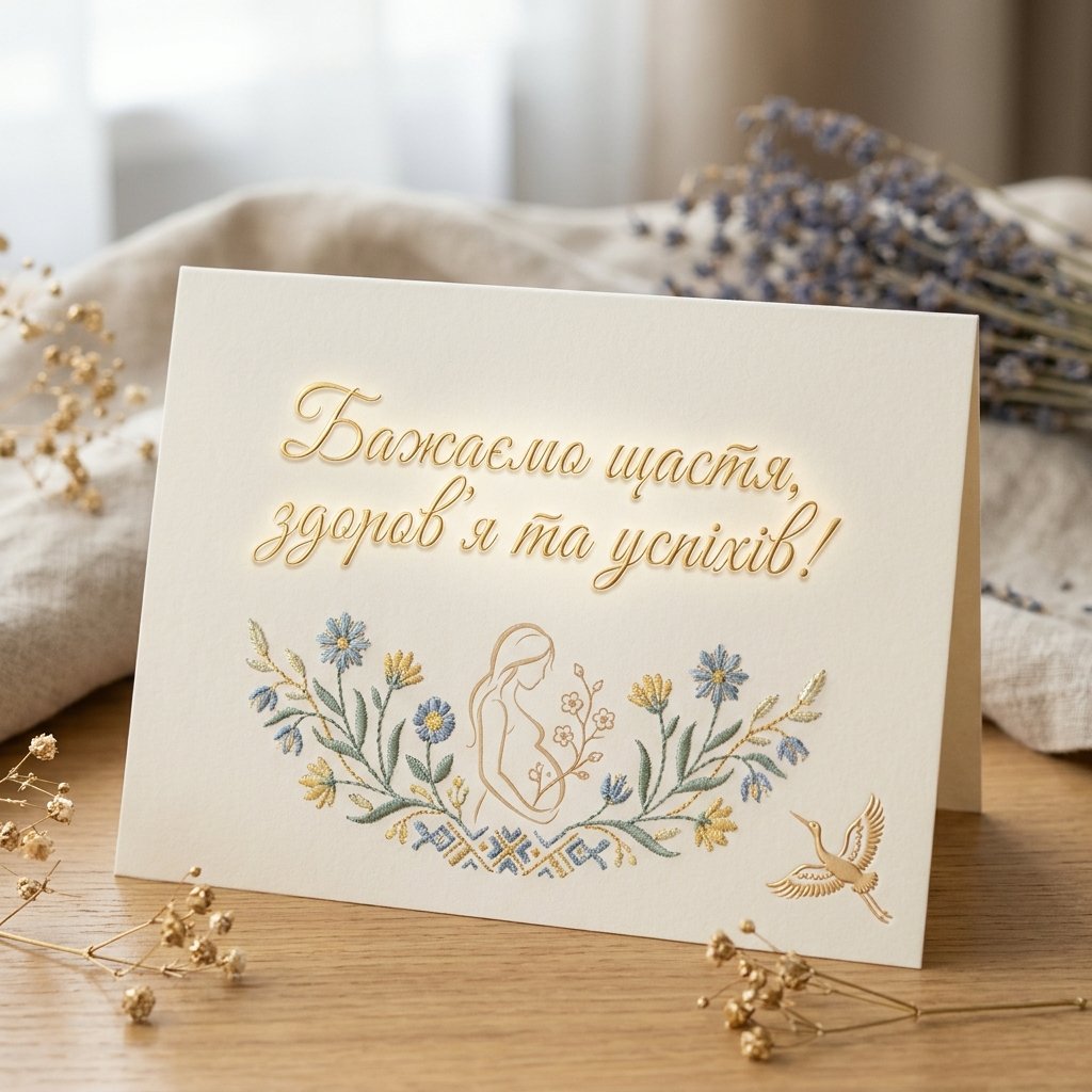 Побажання вагітній жінці своїми словами