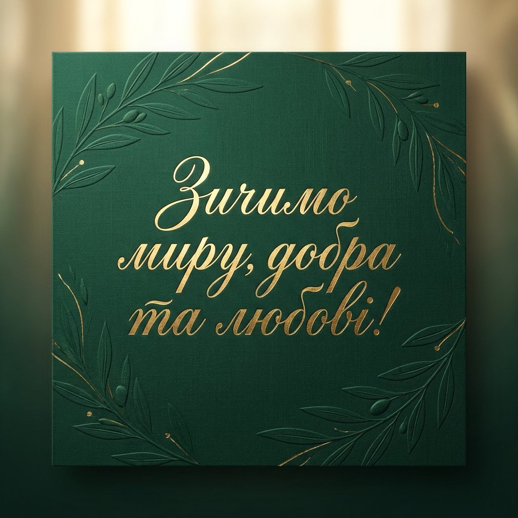 Подяка гостям за привітання