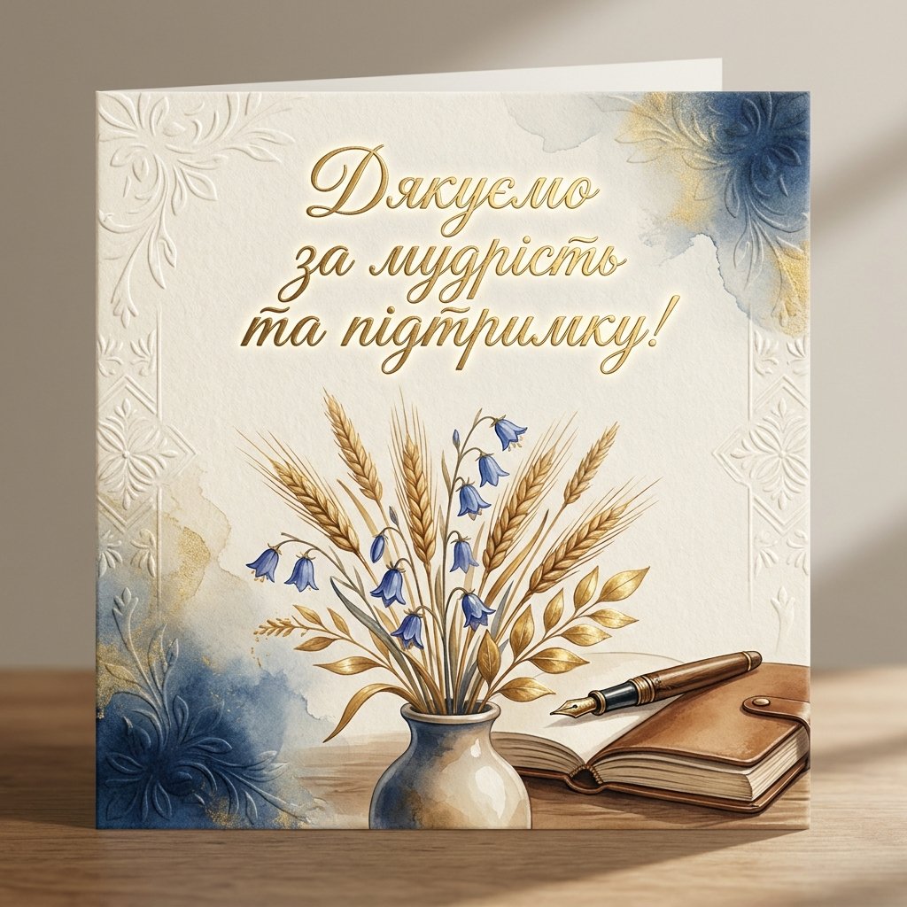 Подяка класному керівнику своїми словами