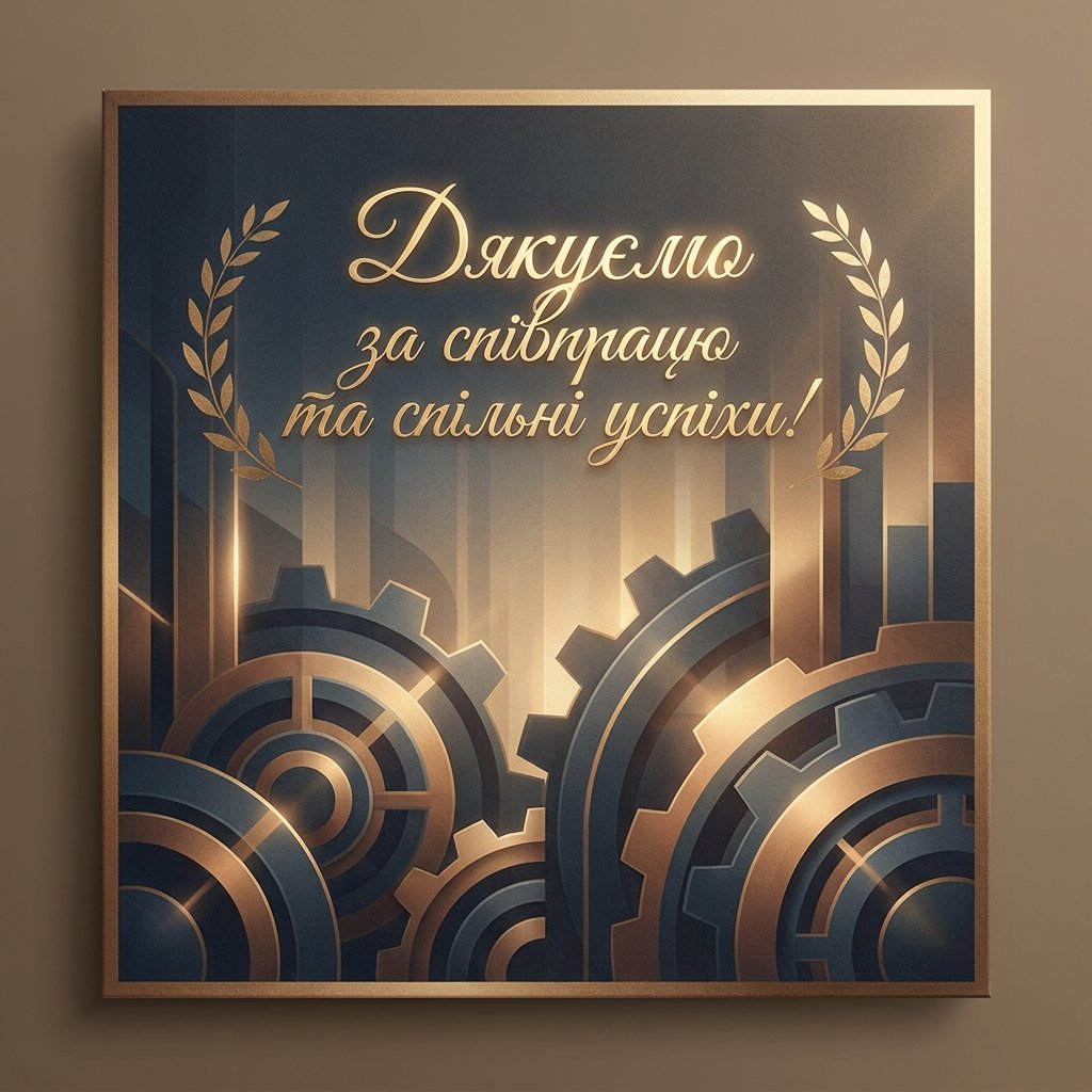 Подяка колегам за співпрацю