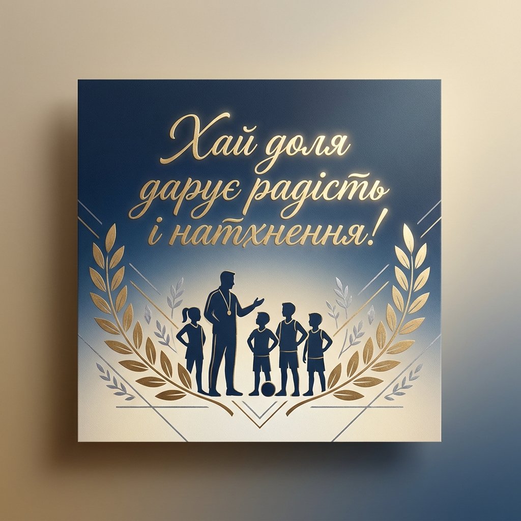 Подяка тренеру від батьків