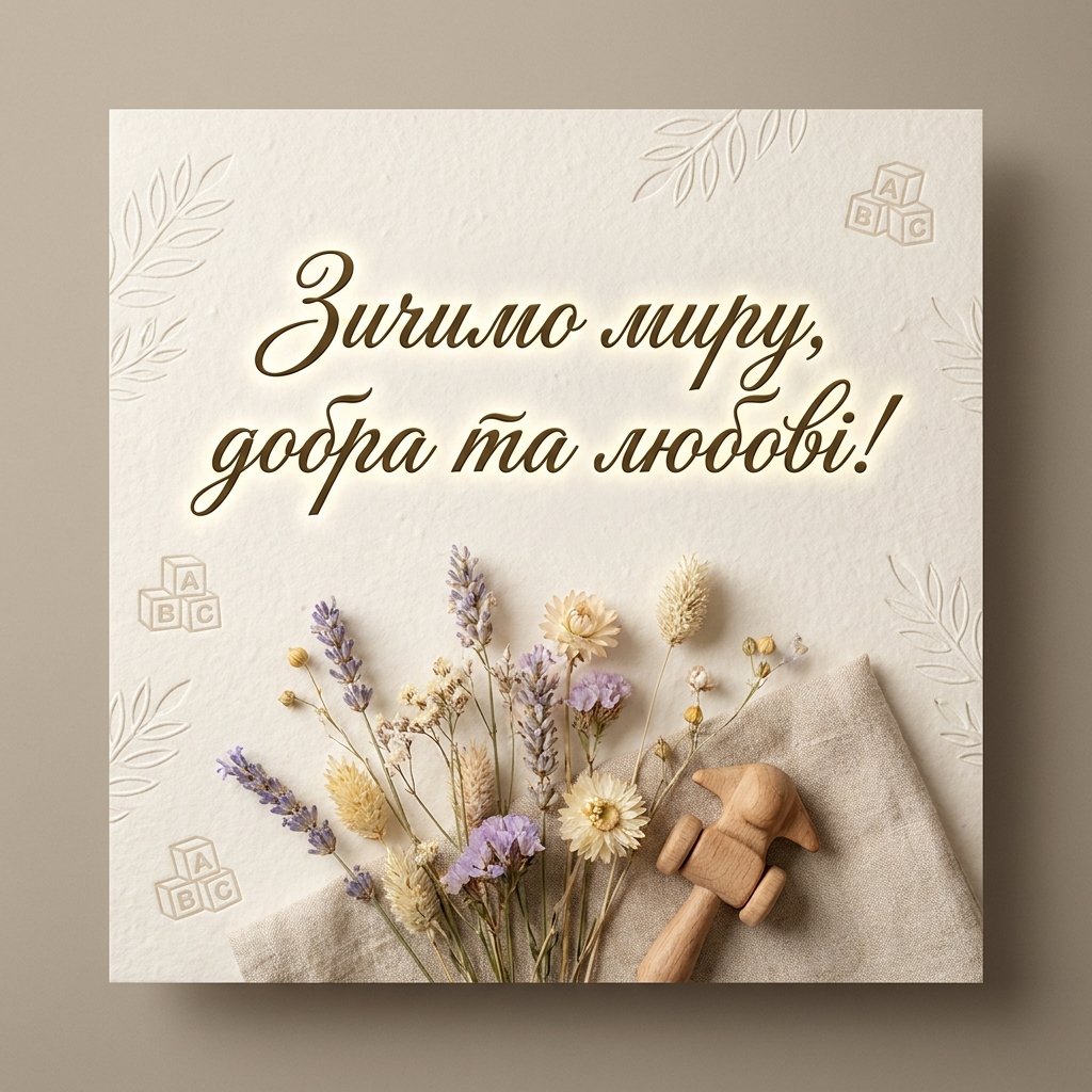 Подяка вихователю дитячого садка