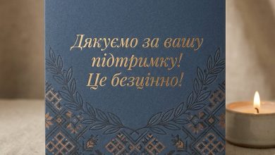 Подяка за підтримку у важкий час