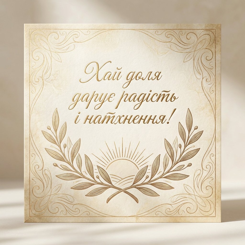 Подяка за підтримку у важкий час