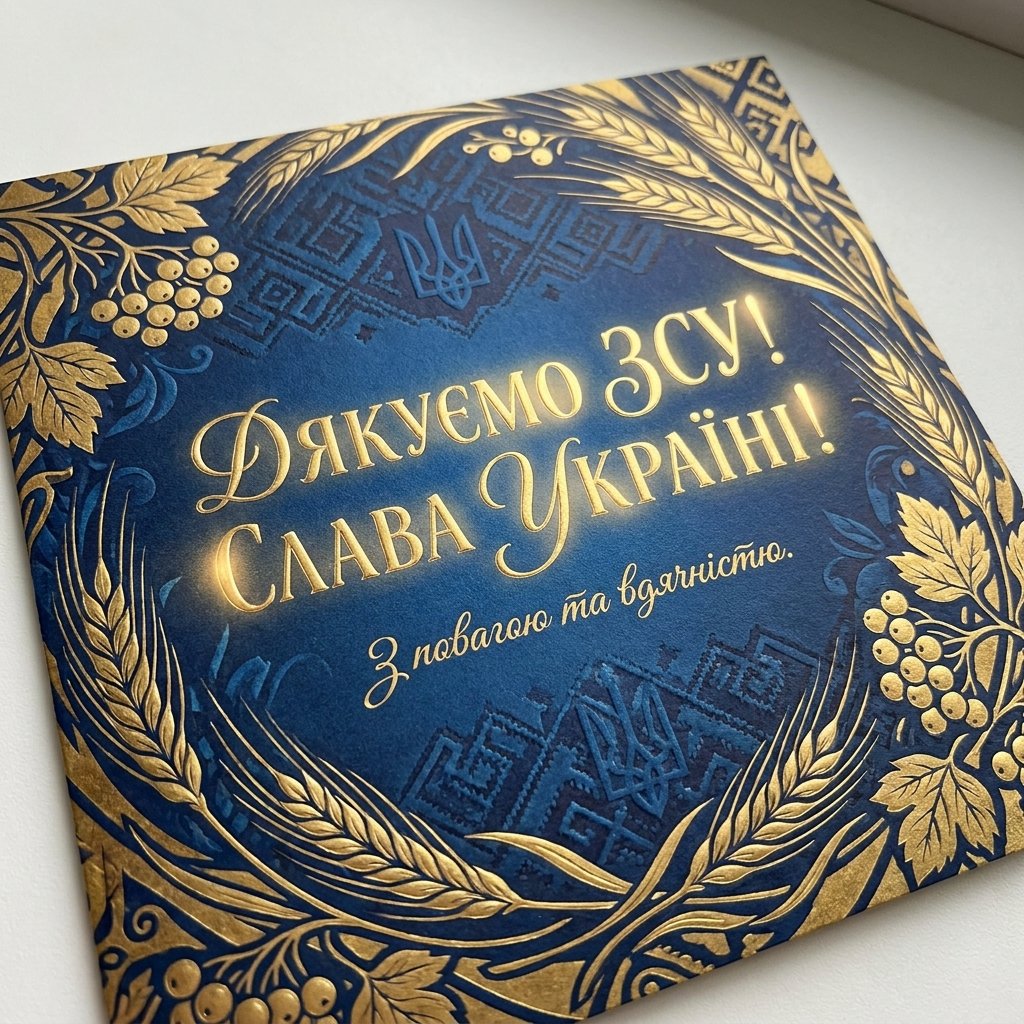 Подяка ЗСУ українською