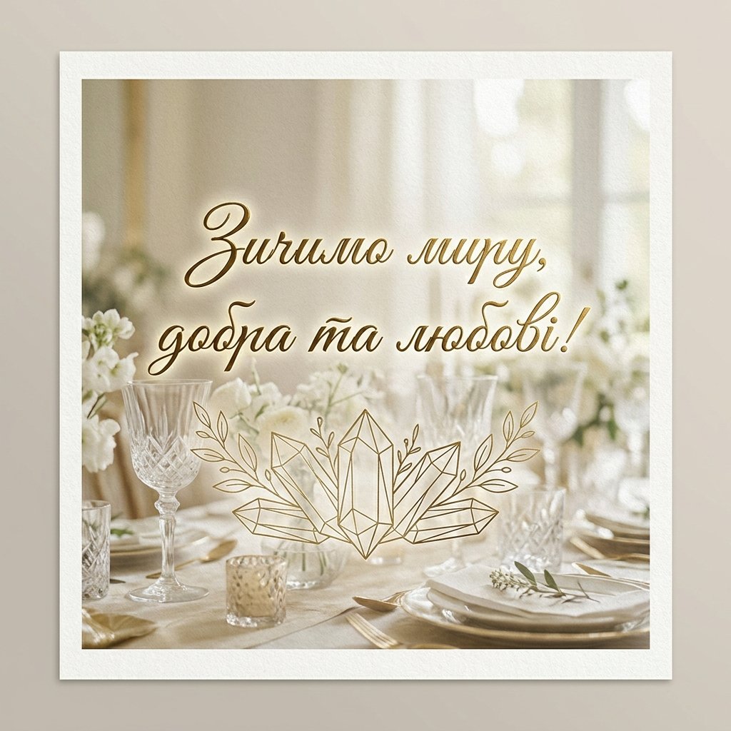 Привітання з 15 річницею весілля