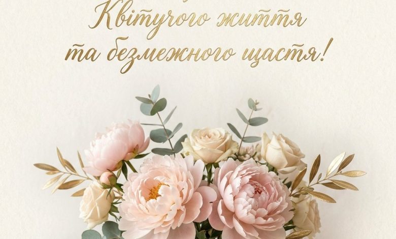 Привітання з 25-річчям жінці