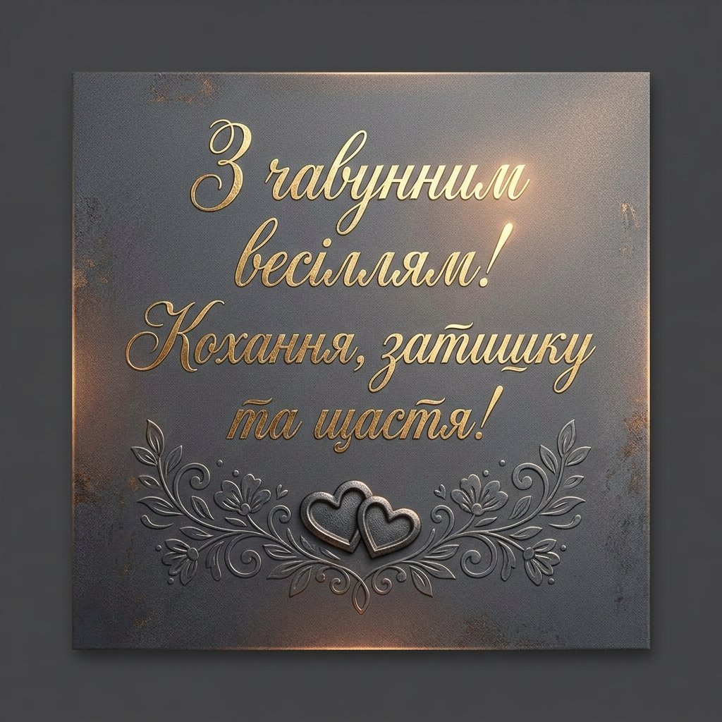 Привітання з 6 річницею весілля