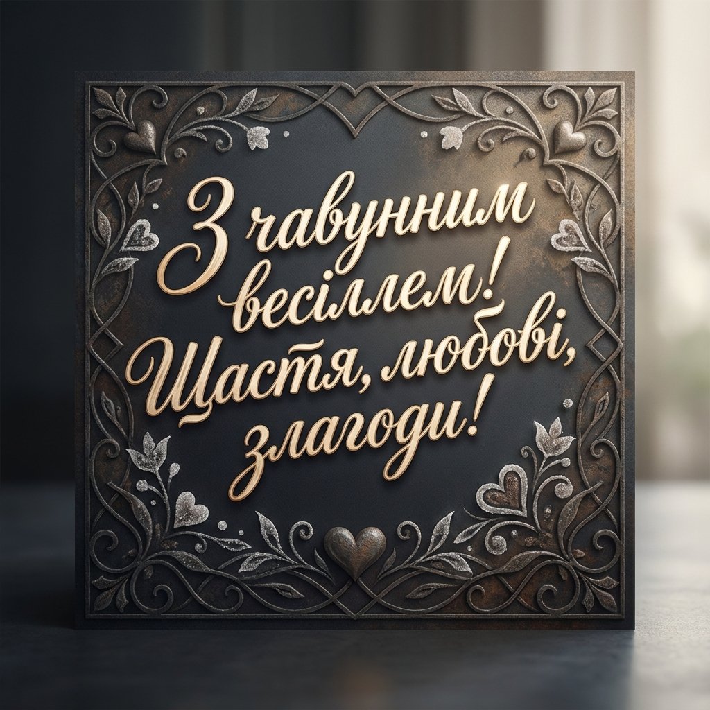 Привітання з 6 річницею весілля