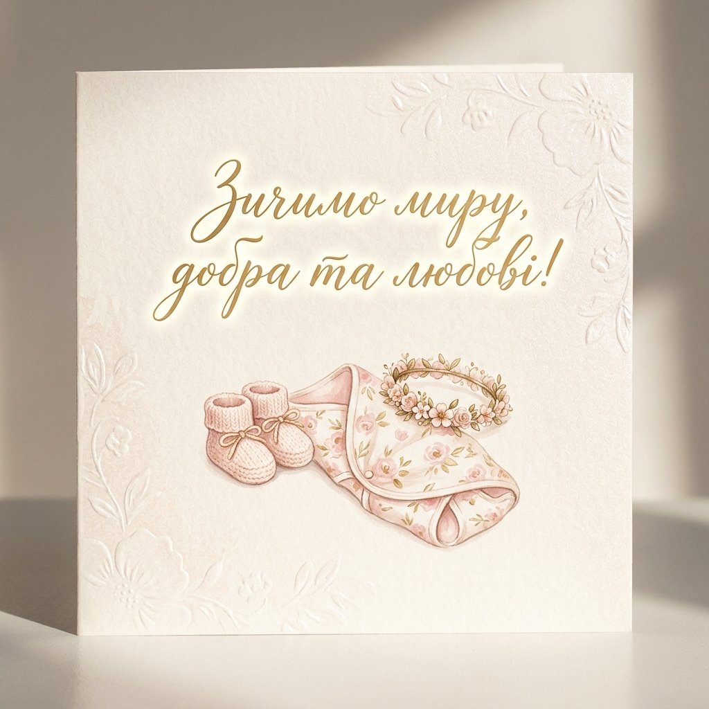 Привітання з народженням донечки своїми словами