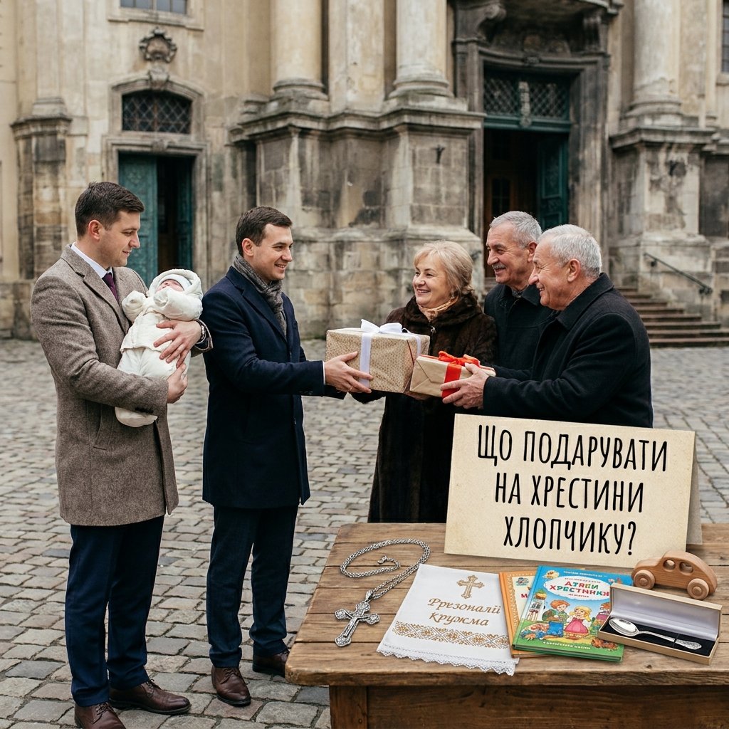 Що подарувати на хрестини хлопчику